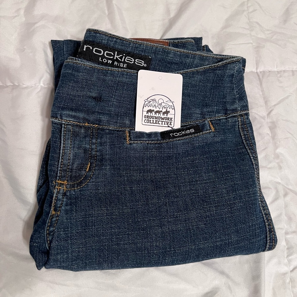 *VINTAGE* Rockies - Jeans w/no pockets (except small mini front pocket)